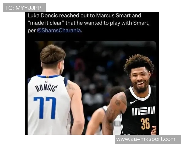 斯玛特分享与东契奇对抗经历感叹能做队友真是太棒了